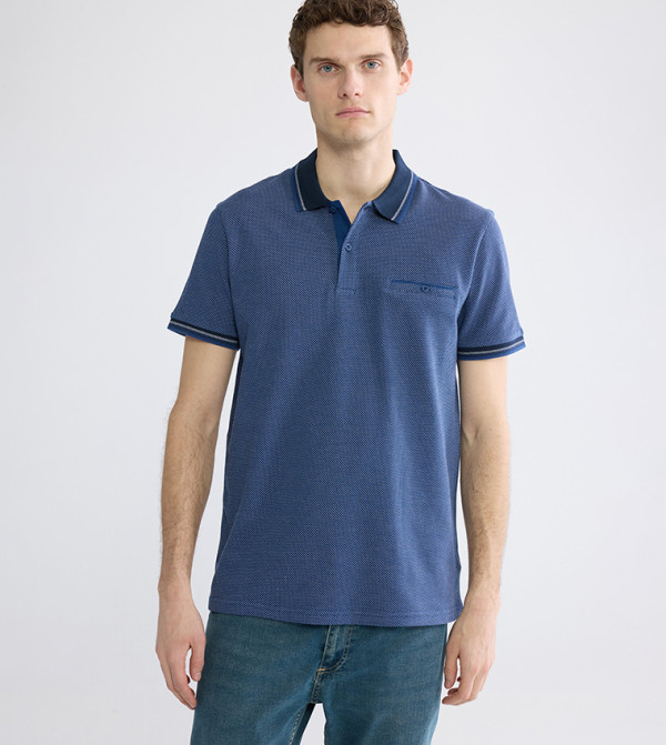 اٍل سي واي كيكي  ملابس - كحلي قمصان بولو