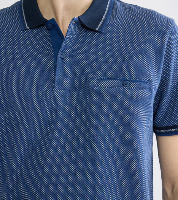 اٍل سي واي كيكي  ملابس - كحلي قمصان بولو