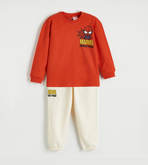 اٍل سي واي كيكي cool-kid-uniforms-k - أحمر بدلات رياضة
