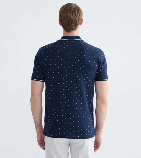 LC Waikiki Polo T-Shirts - Blue Polo T-shirts