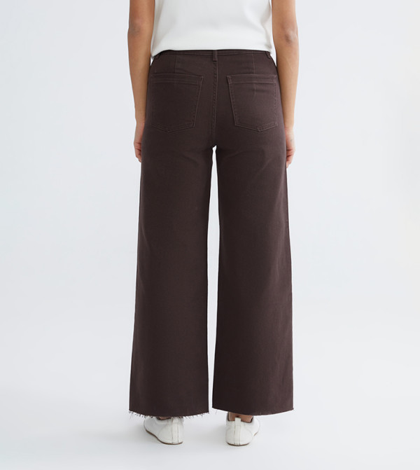LC Waikiki  Wide Leg Jeans - Brown Wide Leg Jeans