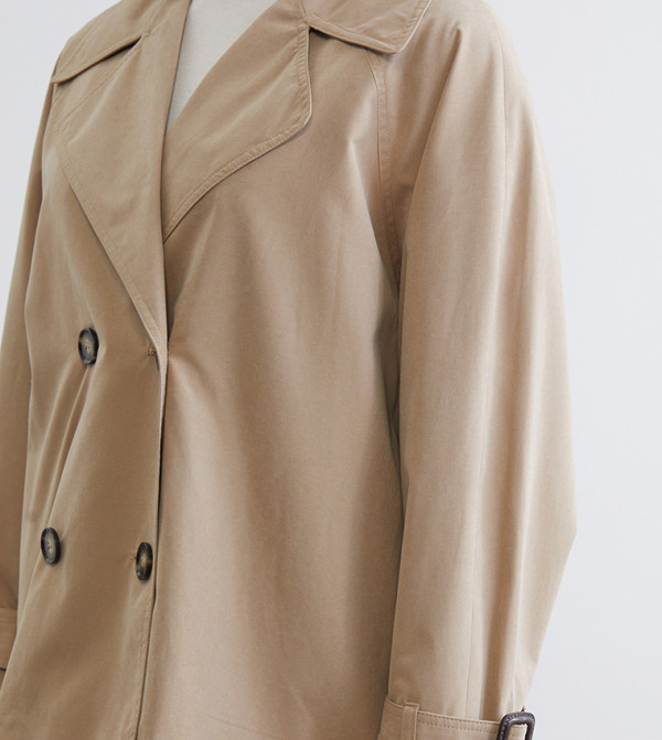 LC Waikiki  Overcoats - Beige Overcoats
