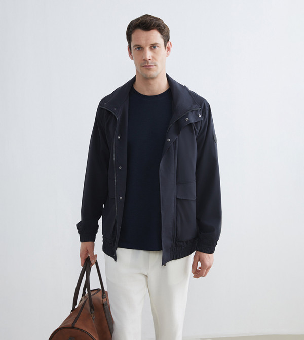 LC Waikiki  Jackets & Coats - Navy Casual Jackets