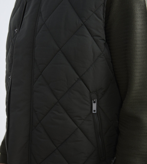 LC Waikiki Puffer Jackets - Khaki Puffer Jackets