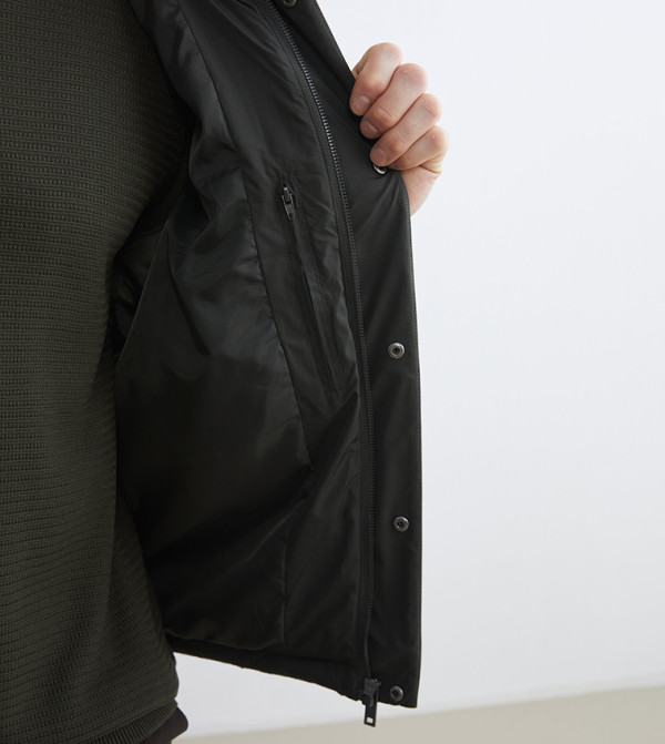 LC Waikiki Puffer Jackets - Khaki Puffer Jackets