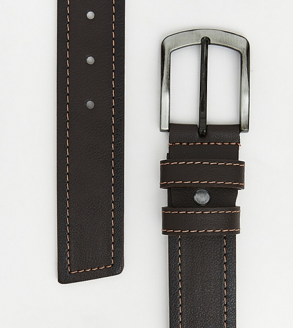 LC Waikiki  Non Leather Belts - Brown Non Leather Belts