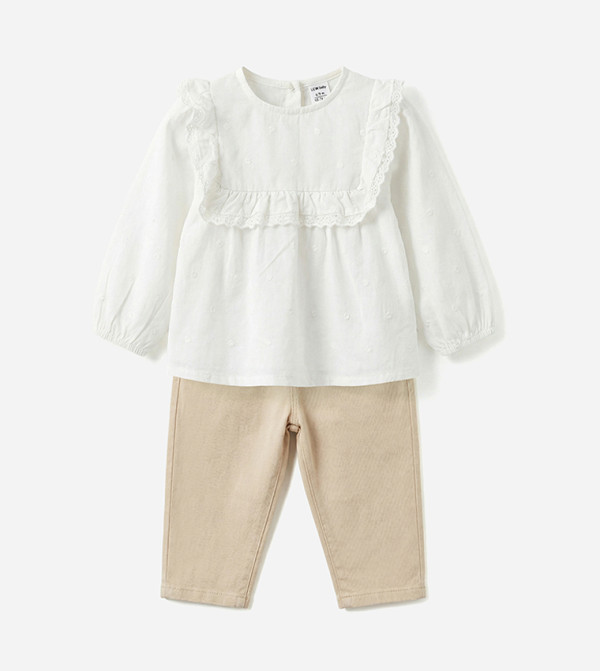 LC Waikiki LC Waikiki - Beige Tops & Pants