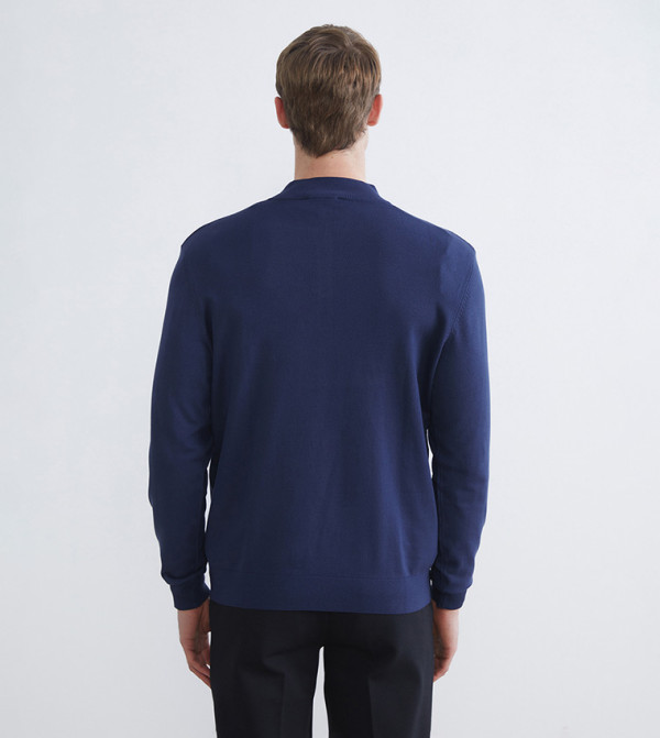 LC Waikiki  Sweaters & Cardigans - Blue Turtle neck Sweaters