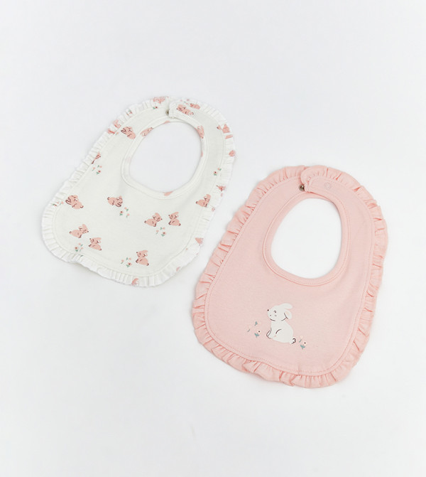 LC Waikiki  Baby Essentials - Pink Bibs & Hanky