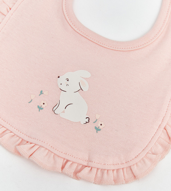 LC Waikiki  Baby Essentials - Pink Bibs & Hanky