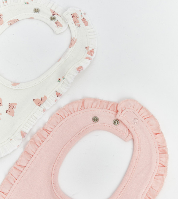 LC Waikiki  Baby Essentials - Pink Bibs & Hanky