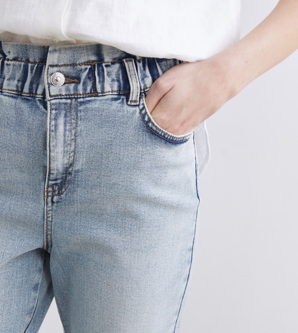 LC Waikiki  apr26-capsule - Blue Mom Jeans