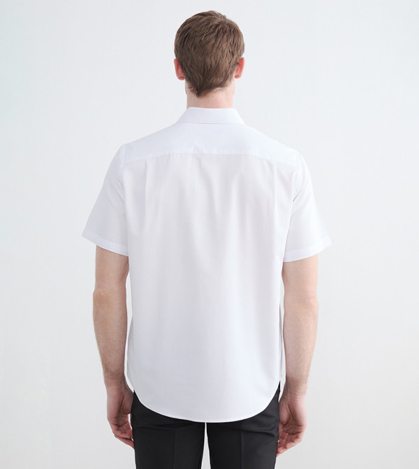 LC Waikiki  Formal Shirts - White Short Sleeves