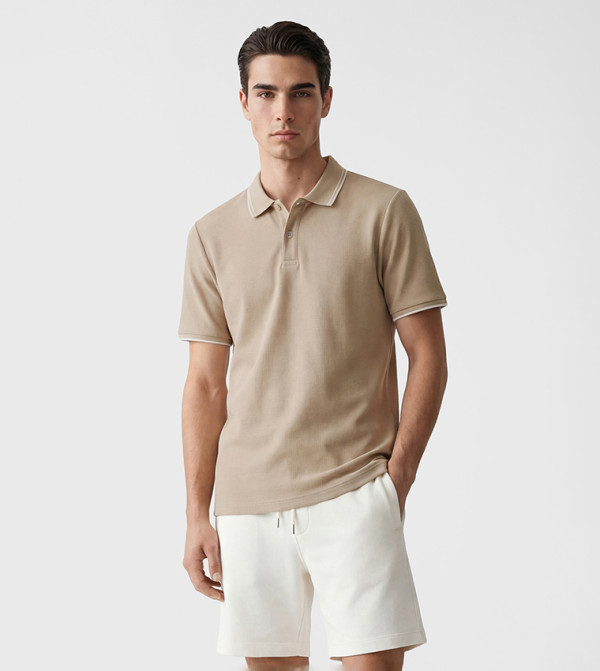 LC Waikiki LC Waikiki - Beige Polo T-shirts