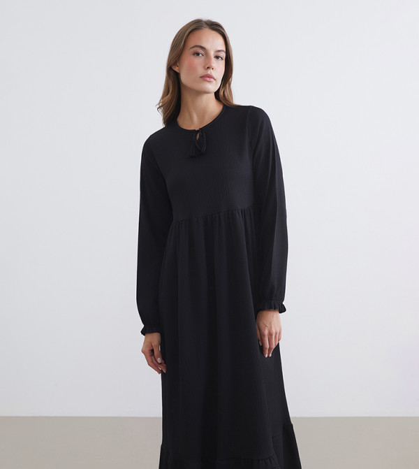 LC Waikiki  Maxi Dresses - Black Maxi Dresses