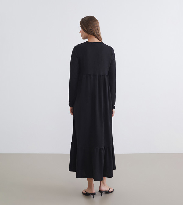 LC Waikiki  Maxi Dresses - Black Maxi Dresses