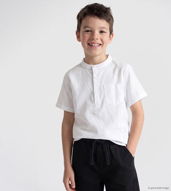 LC Waikiki Back to School - White Shirts
