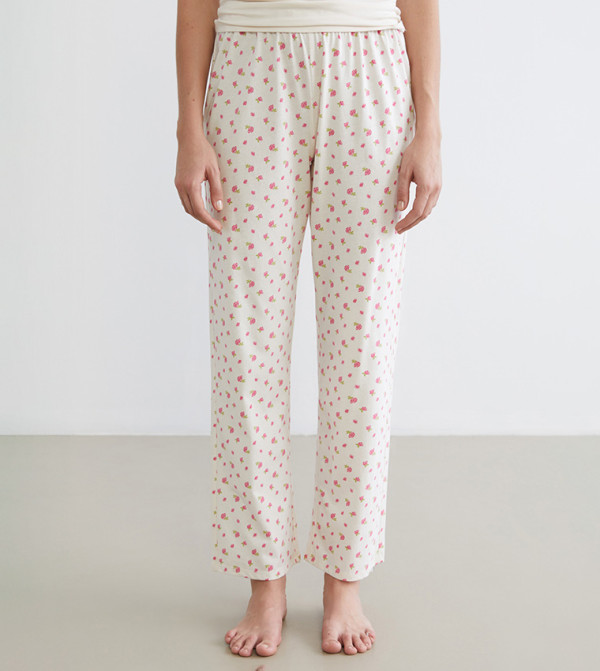 اٍل سي واي كيكي  ملابس نوم - بيج Bottoms