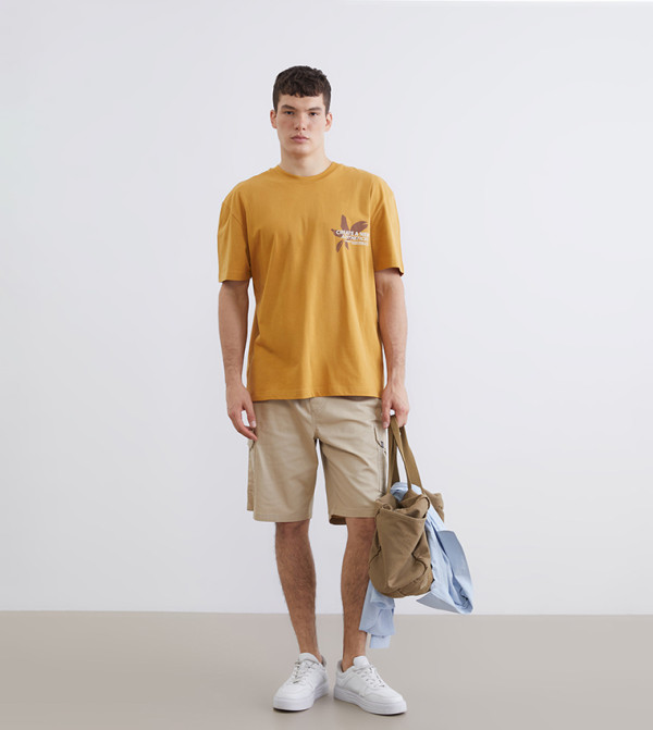 اٍل سي واي كيكي ملابس - بيج Cargo Shorts