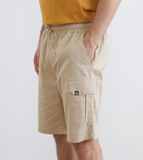اٍل سي واي كيكي ملابس - بيج Cargo Shorts