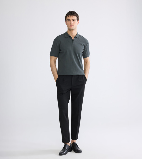 اٍل سي واي كيكي  تيشرتات وبلايز - رمادي قمصان بولو