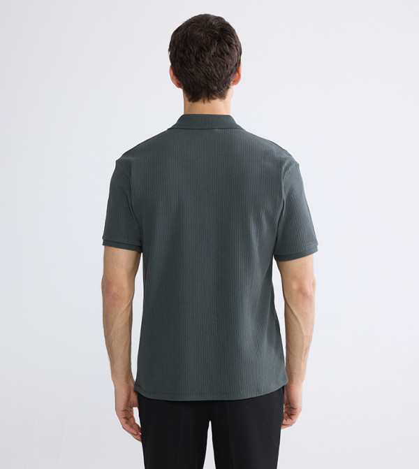 اٍل سي واي كيكي  تيشرتات وبلايز - رمادي قمصان بولو