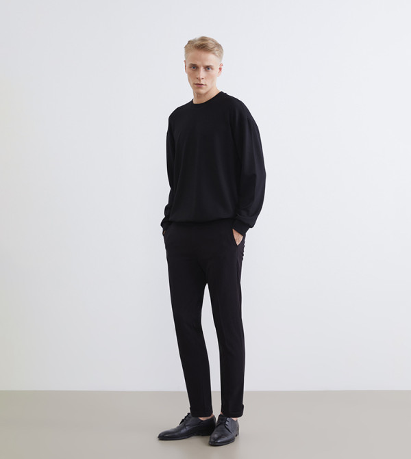 LC Waikiki Casual Pants - BLACK Casual Pants