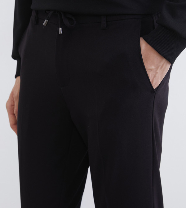 LC Waikiki Casual Pants - BLACK Casual Pants