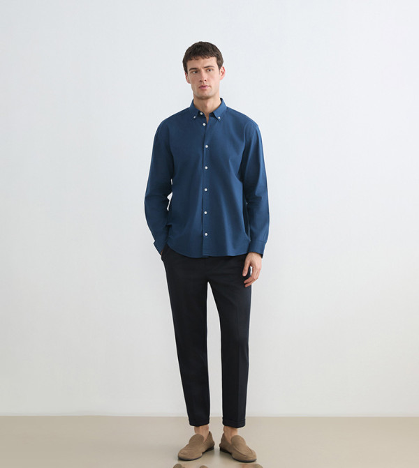 LC Waikiki Casual Pants - Navy Casual Pants