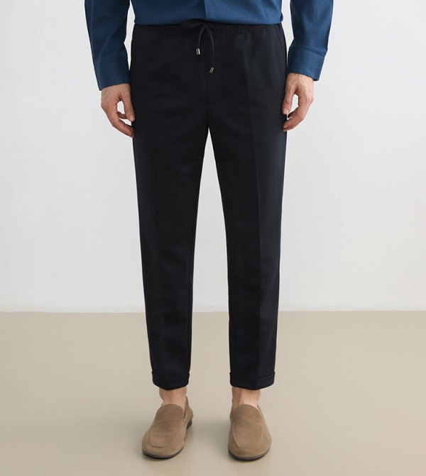 LC Waikiki Casual Pants - Navy Casual Pants