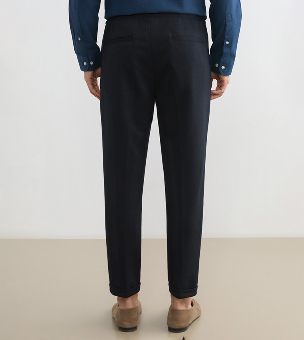 LC Waikiki Casual Pants - Navy Casual Pants