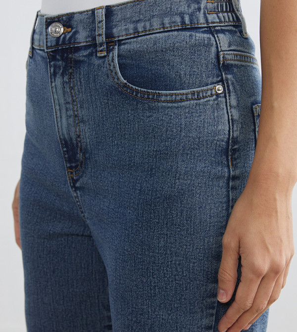 اٍل سي واي كيكي اٍل سي واي كيكي - أزرق Wide Leg Jeans