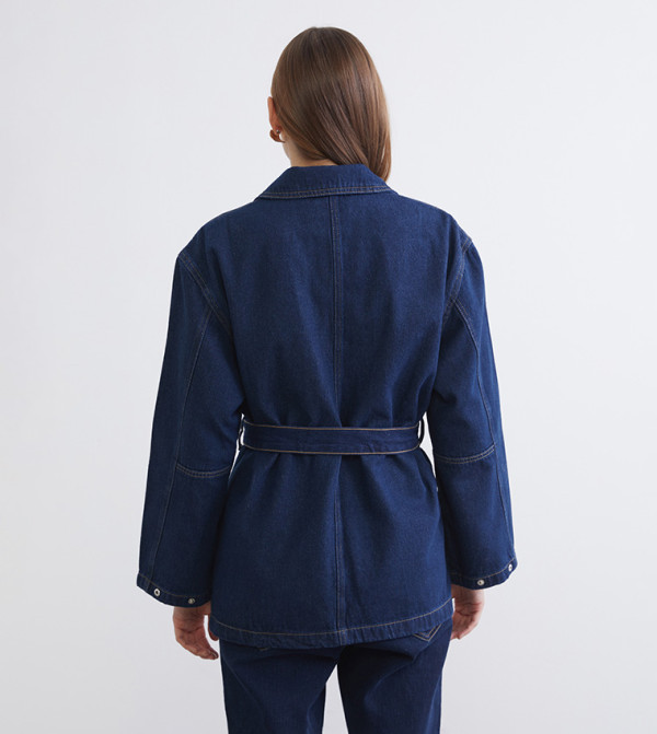 LC Waikiki  Denim Jackets - Blue Denim Jackets