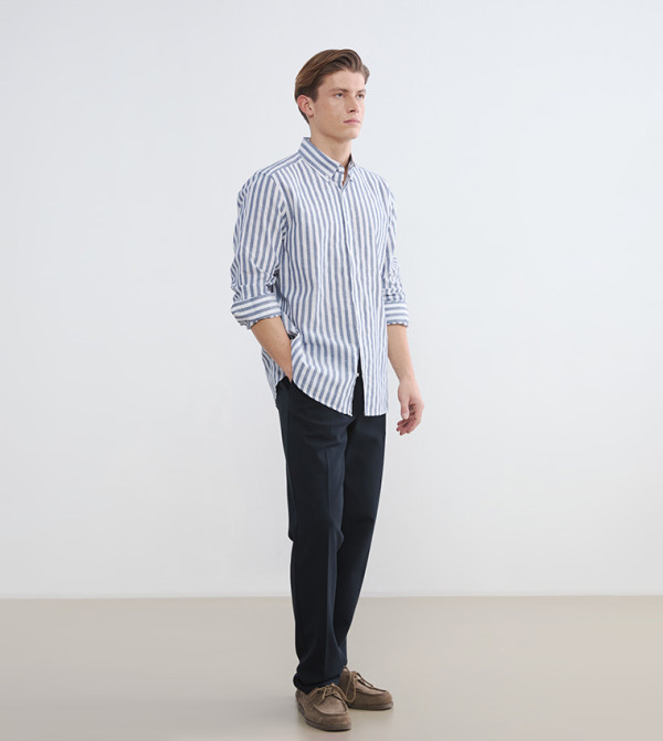 اٍل سي واي كيكي  قمصان - كحلي Long Sleeves