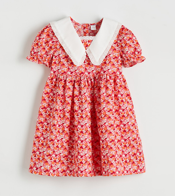 اٍل سي واي كيكي  ملابس - برتقالي  فستان كاجوال 