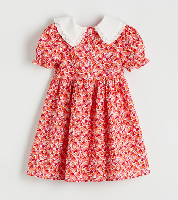 اٍل سي واي كيكي  ملابس - برتقالي  فستان كاجوال 