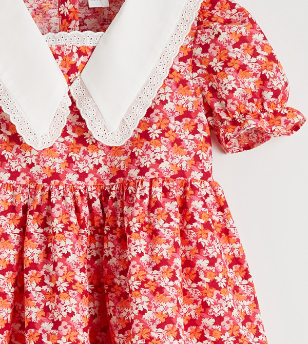 اٍل سي واي كيكي  ملابس - برتقالي  فستان كاجوال 