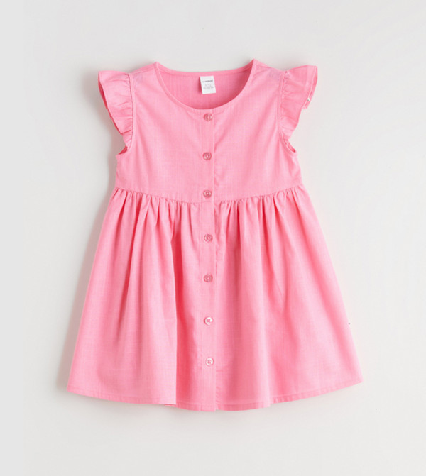 LC Waikiki  twirl-worthy-styles-k - Pink Casual Dress