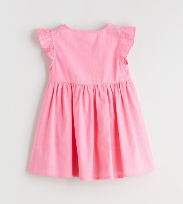 LC Waikiki  twirl-worthy-styles-k - Pink Casual Dress