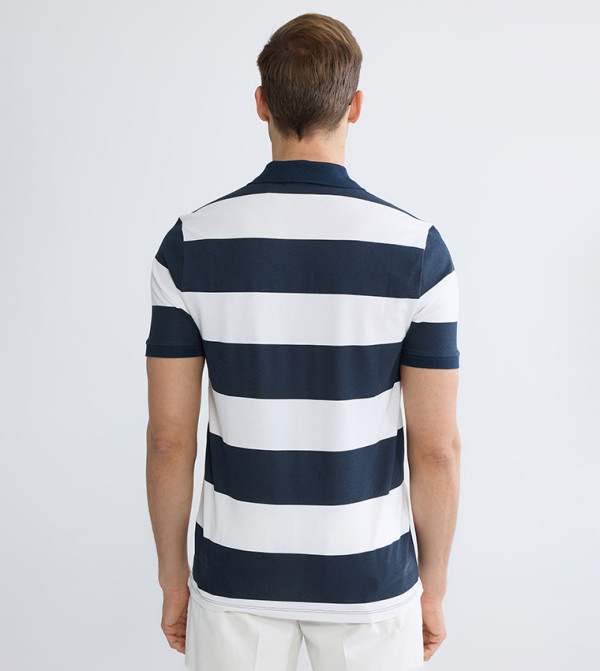 LC Waikiki Polo T-Shirts - Blue Polo T-shirts