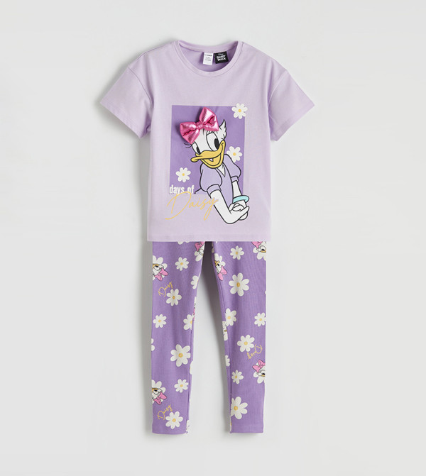 LC Waikiki T-shirts & Bottoms - Lavender T-shirts & Bottoms