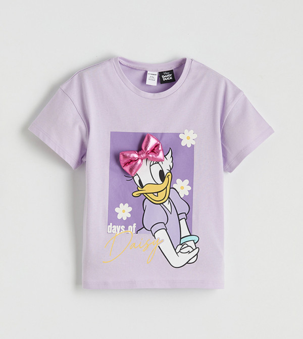 LC Waikiki T-shirts & Bottoms - Lavender T-shirts & Bottoms