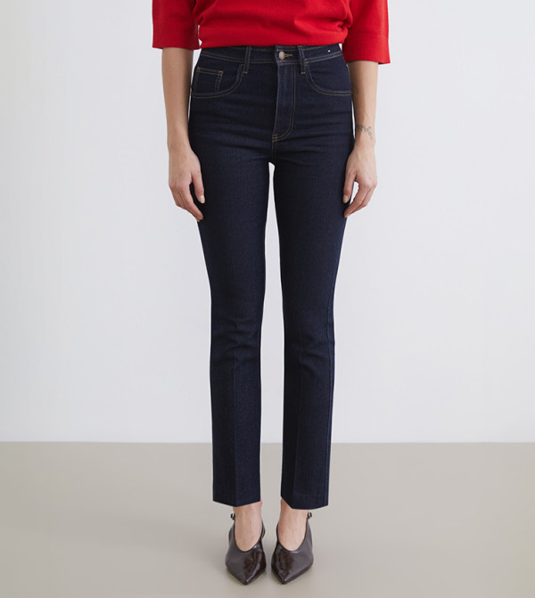 اٍل سي واي كيكي  جينز ضيق - كحلي جينز ضيق