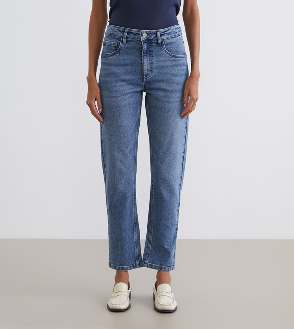 اٍل سي واي كيكي  جينز مستقيم - أزرق Straight Jeans