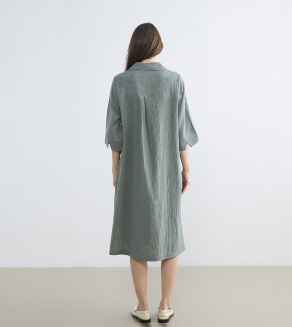LC Waikiki  Midi Dresses - Khaki Midi Dresses