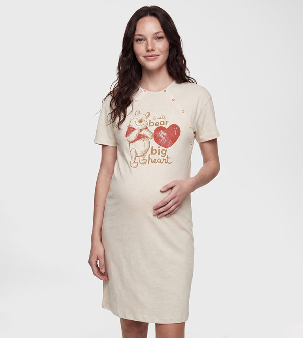 LC Waikiki  Maternity Clothing - Beige Sleep wear