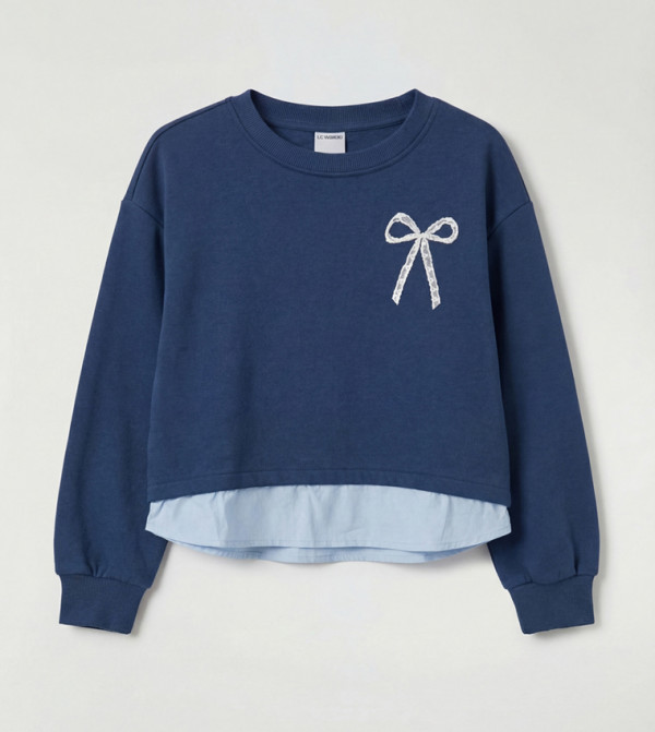 LC Waikiki  Winterwear & Outerwear - Indigo Sweatshirts