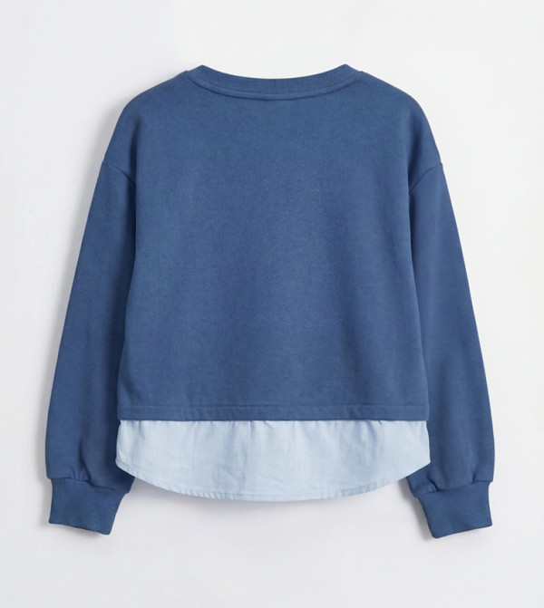 LC Waikiki  Winterwear & Outerwear - Indigo Sweatshirts