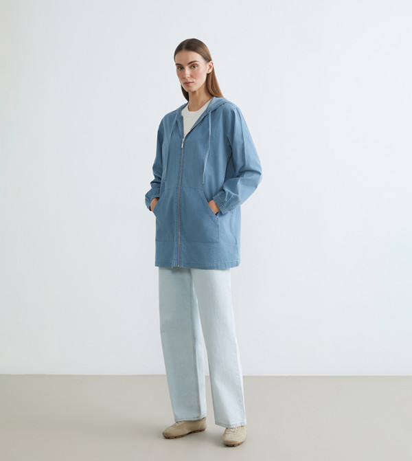 اٍل سي واي كيكي جاكيتات ومعاطف - أزرق جاكيتات دنيم