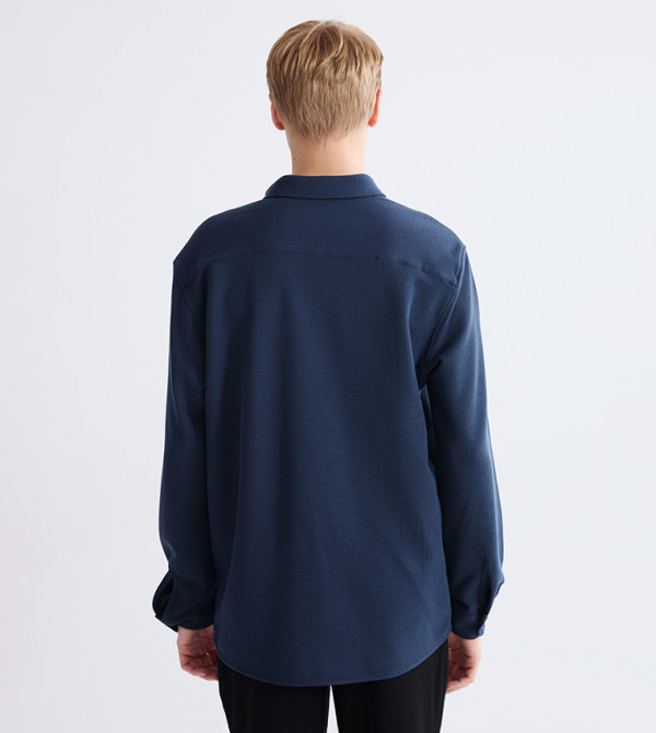 LC Waikiki  Clothing - Blue Long Sleeves